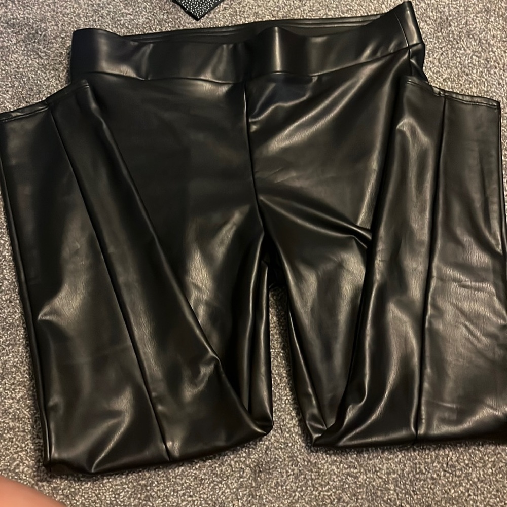 NWT loft faux leather leggings